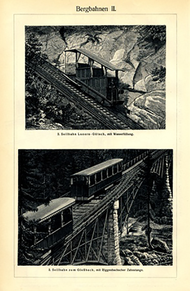 Bergbahnen Luzern Gie�bach Pilatus Original Txz 1902