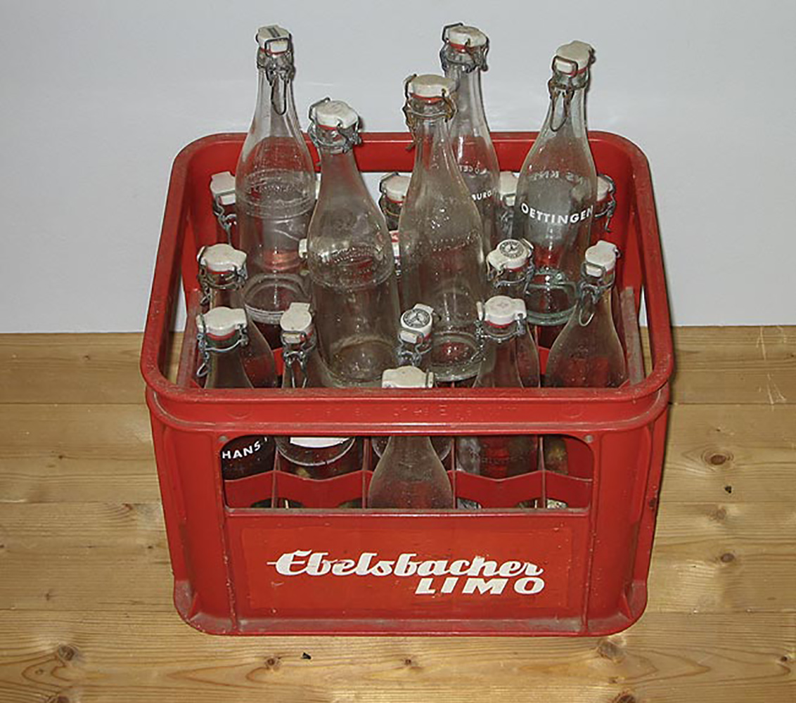 20 Original Limo Brause Flasche Hebelverschlu� 50er Exz