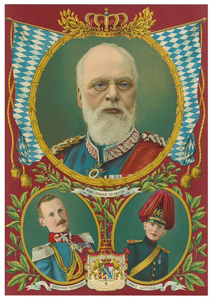 Prinz König Ludwig III von Bayern Portrait mit Prinz 37 Billerantik Prinz König Ludwig III von Bayern Portrait mit Prinz 37 Billerantik