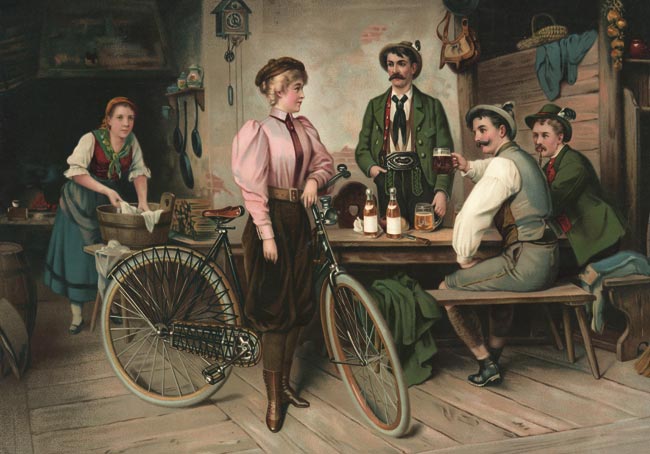 Besuch aus der Stadt Kuriosit�t Faksimile Litho Kxz 6